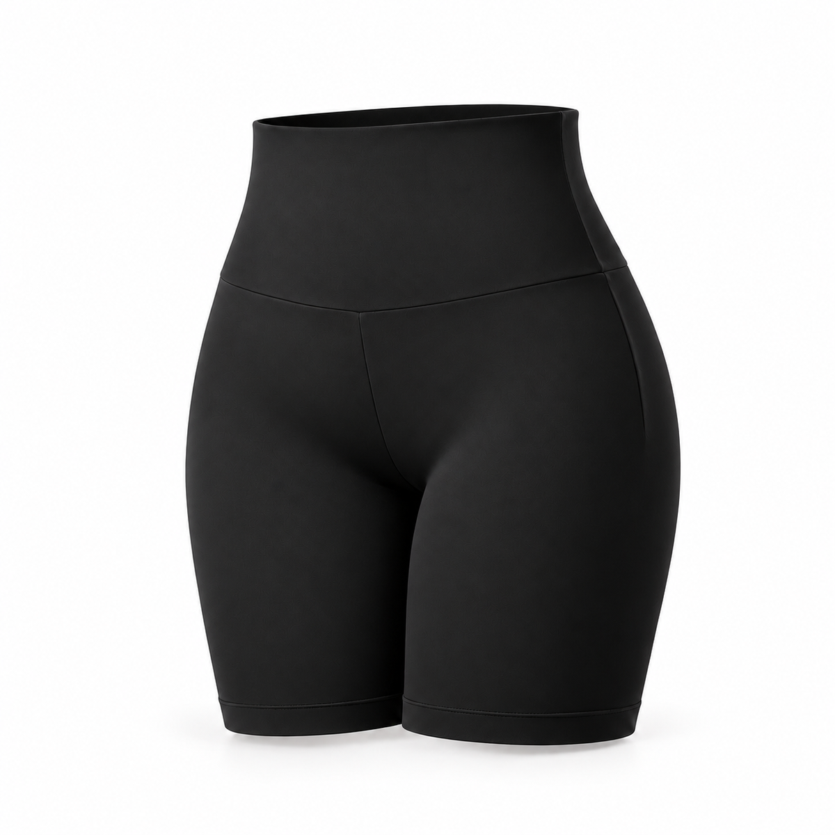 Shapewear-shorts med høyt liv og anti-rull