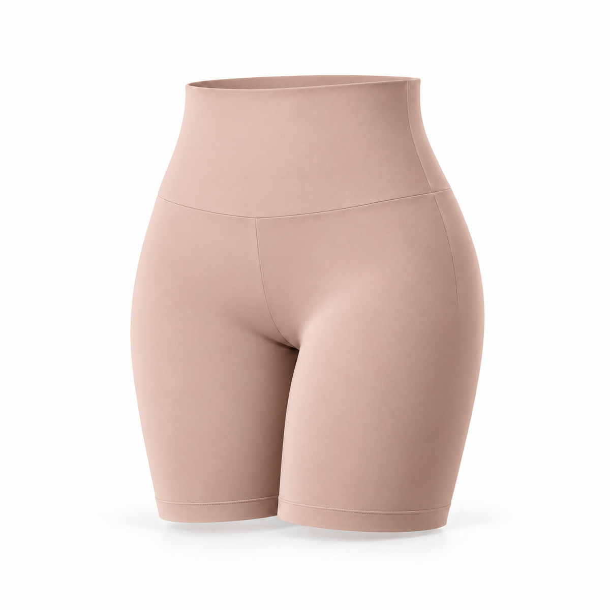 Shapewear-shorts med høyt liv og anti-rull